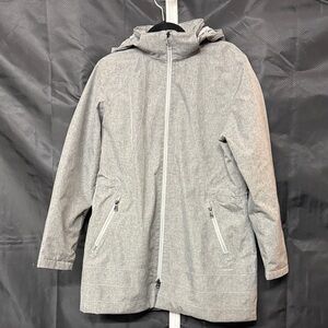 The North Face Quilted Gray Jacket